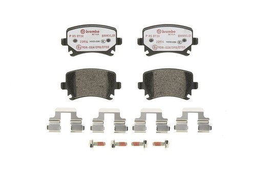 Brembo rear brake pad set - set, for