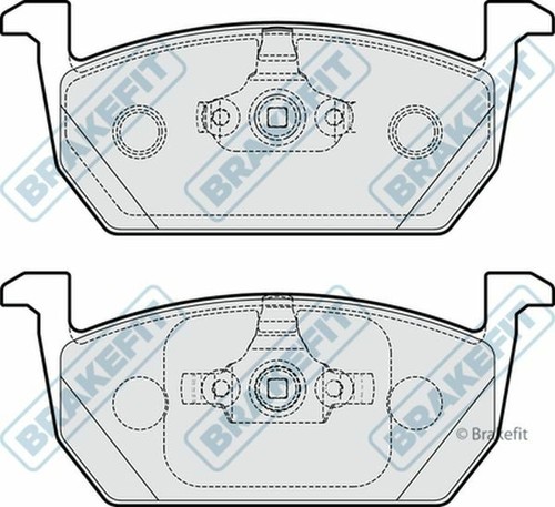 Brake pads front for - pads, seat